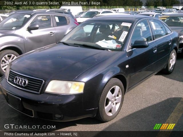 2002 Audi A6 3.0 quattro Sedan in Ming Blue Pearl
