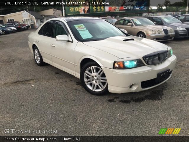 2005 Lincoln LS V8 in Ceramic White Pearlescent