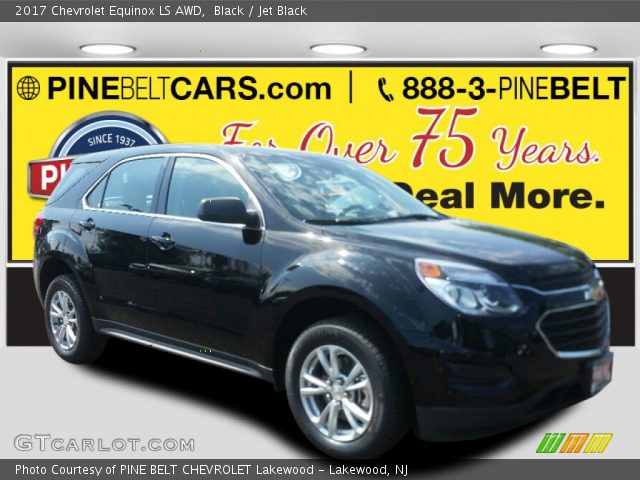 2017 Chevrolet Equinox LS AWD in Black