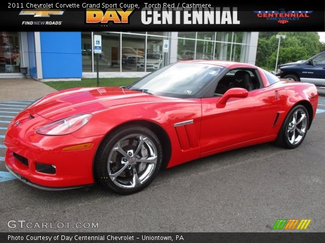 2011 Chevrolet Corvette Grand Sport Coupe in Torch Red