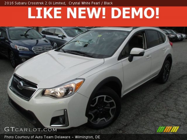 2016 Subaru Crosstrek 2.0i Limited in Crystal White Pearl