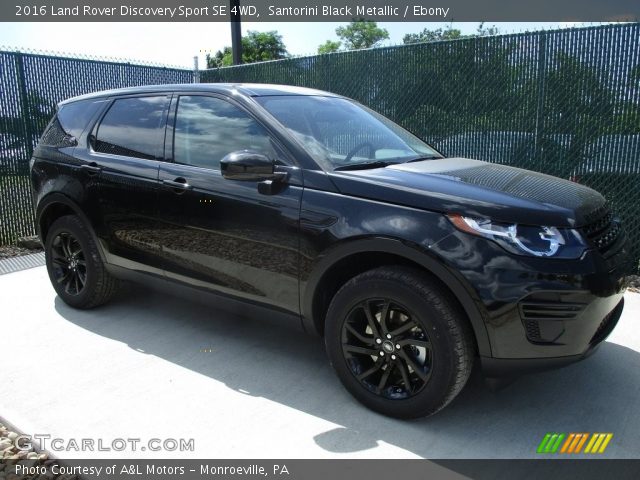 2016 Land Rover Discovery Sport SE 4WD in Santorini Black Metallic