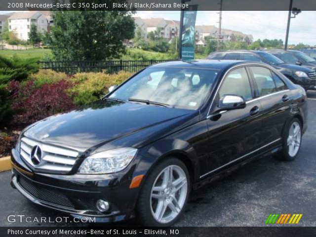 2008 Mercedes-Benz C 350 Sport in Black