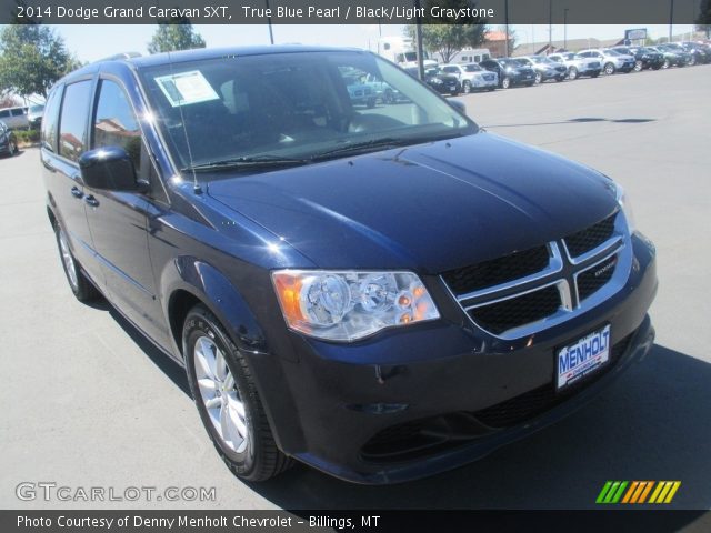 2014 Dodge Grand Caravan SXT in True Blue Pearl
