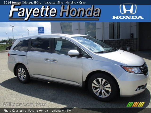 2014 Honda Odyssey EX-L in Alabaster Silver Metallic