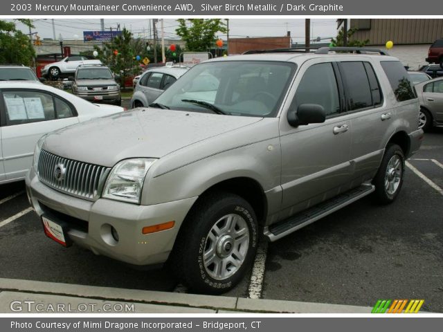 2003 Mercury Mountaineer Convenience AWD in Silver Birch Metallic