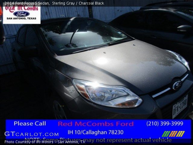 2014 Ford Focus S Sedan in Sterling Gray