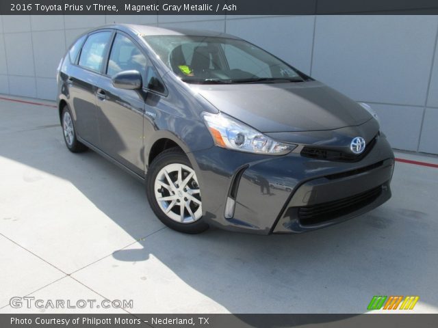 2016 Toyota Prius v Three in Magnetic Gray Metallic