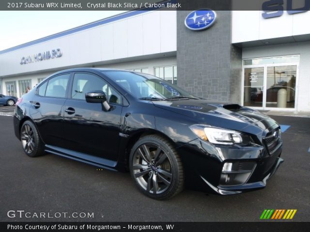 2017 Subaru WRX Limited in Crystal Black Silica