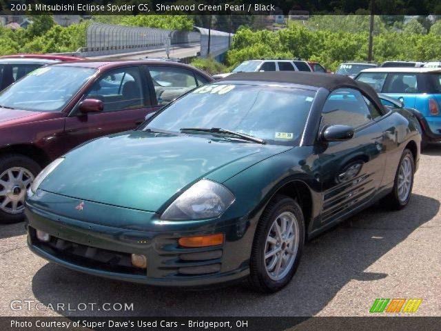 2001 Mitsubishi Eclipse Spyder GS in Sherwood Green Pearl