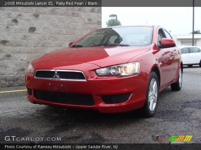 2008 Mitsubishi Lancer ES in Rally Red Pearl
