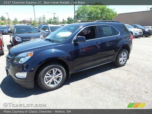 2017 Chevrolet Equinox LT in Blue Velvet Metallic