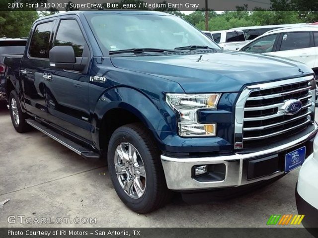 2016 Ford F150 XLT SuperCrew in Blue Jeans
