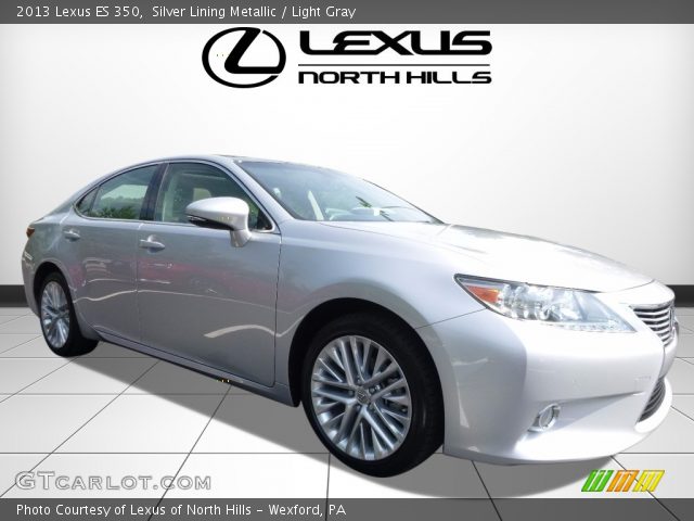 2013 Lexus ES 350 in Silver Lining Metallic