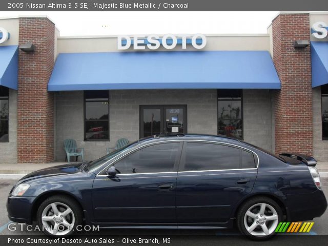 2005 Nissan Altima 3.5 SE in Majestic Blue Metallic