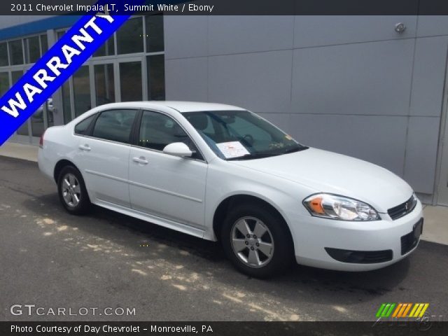 2011 Chevrolet Impala LT in Summit White