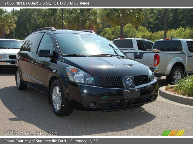 2005 Nissan Quest 3.5 SL in Galaxy Black