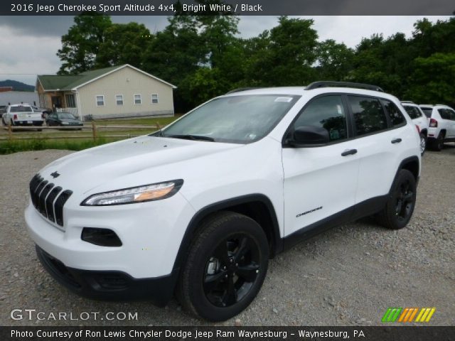 2016 Jeep Cherokee Sport Altitude 4x4 in Bright White