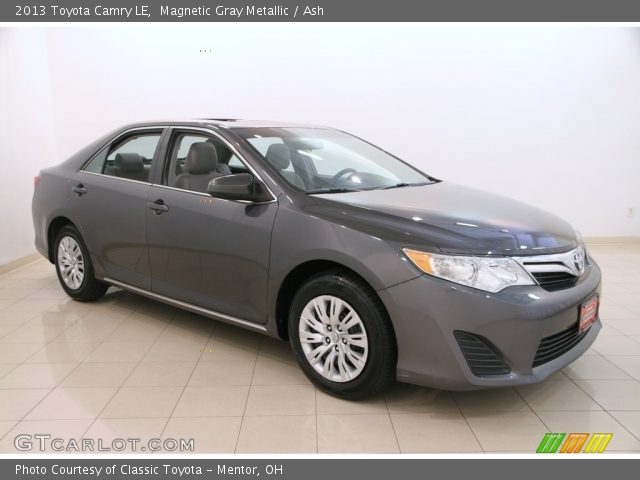 2013 Toyota Camry LE in Magnetic Gray Metallic