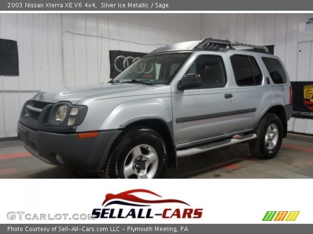 2003 Nissan Xterra XE V6 4x4 in Silver Ice Metallic