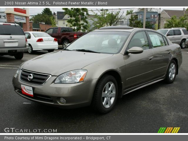 2003 Nissan Altima 2.5 SL in Polished Pewter Metallic