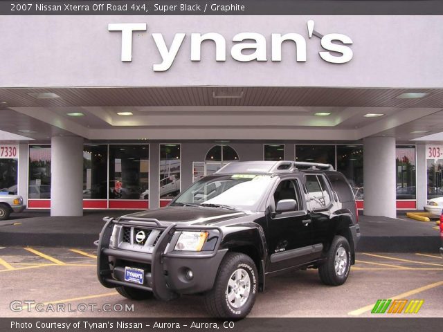 2007 Nissan Xterra Off Road 4x4 in Super Black