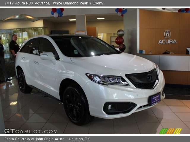 2017 Acura RDX Advance in White Diamond Pearl