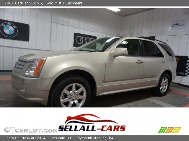 2007 Cadillac SRX V6 in Gold Mist