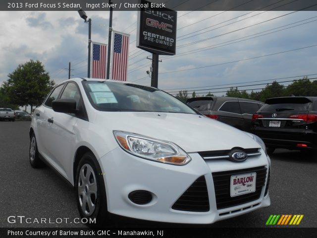 2013 Ford Focus S Sedan in Ingot Silver