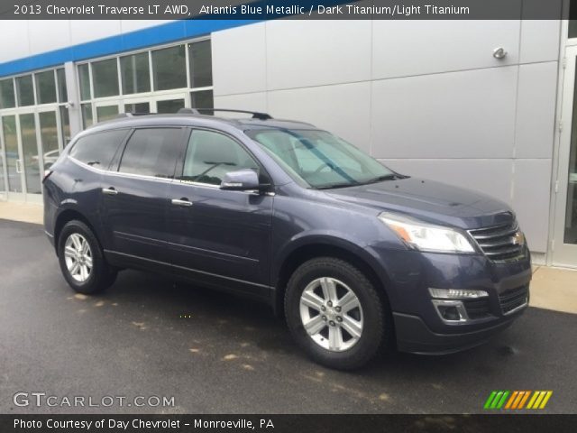 2013 Chevrolet Traverse LT AWD in Atlantis Blue Metallic