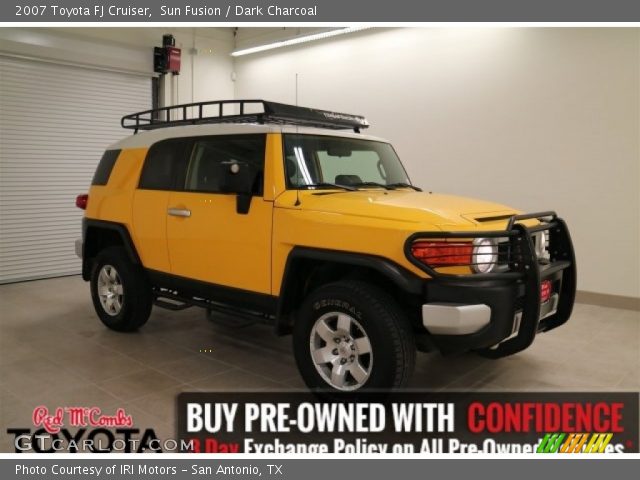 2007 Toyota FJ Cruiser  in Sun Fusion