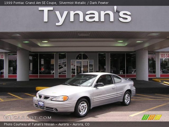 1999 Pontiac Grand Am SE Coupe in Silvermist Metallic
