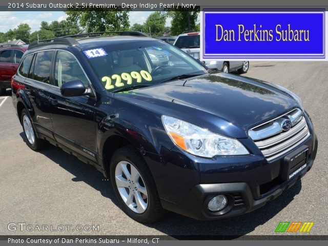 2014 Subaru Outback 2.5i Premium in Deep Indigo Pearl