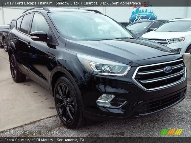 2017 Ford Escape Titanium in Shadow Black