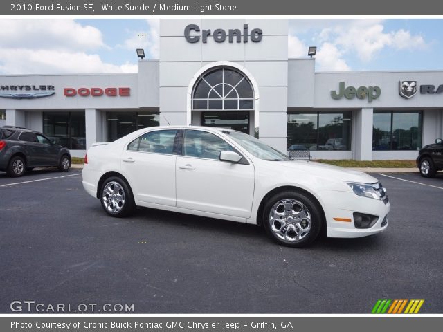 2010 Ford Fusion SE in White Suede