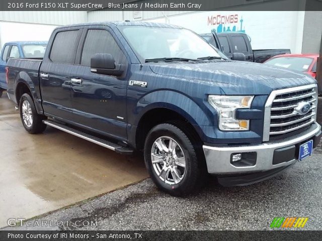 2016 Ford F150 XLT SuperCrew in Blue Jeans
