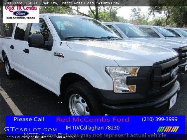 2016 Ford F150 XL SuperCrew in Oxford White