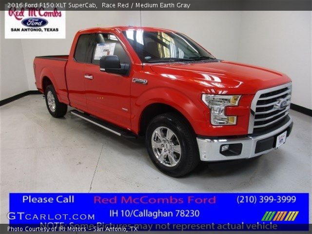 2016 Ford F150 XLT SuperCab in Race Red