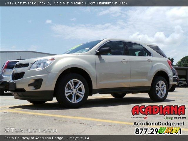 2012 Chevrolet Equinox LS in Gold Mist Metallic