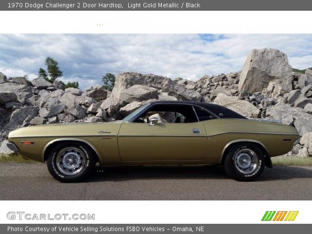 1970 Dodge Challenger 2 Door Hardtop in Light Gold Metallic