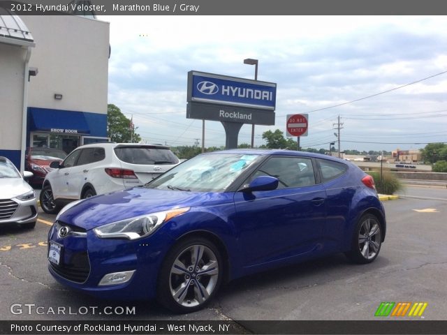 2012 Hyundai Veloster  in Marathon Blue