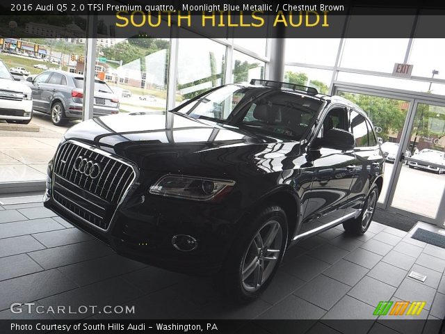 2016 Audi Q5 2.0 TFSI Premium quattro in Moonlight Blue Metallic