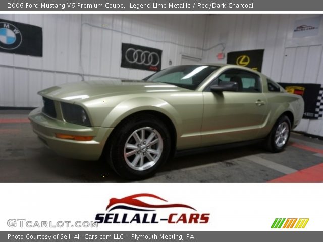 2006 Ford Mustang V6 Premium Coupe in Legend Lime Metallic