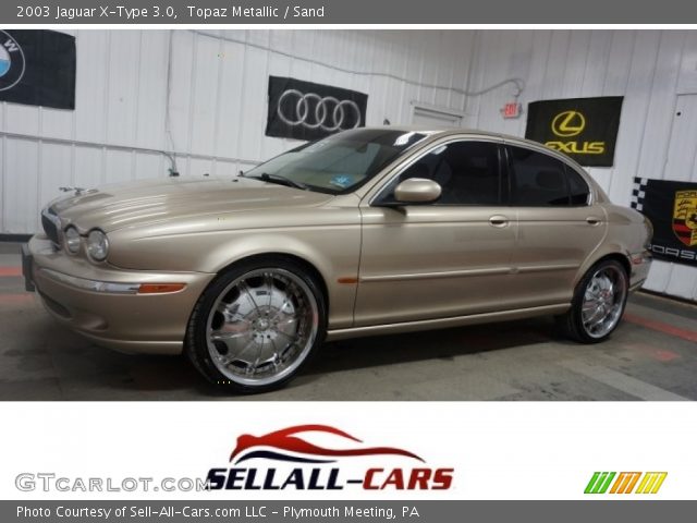 2003 Jaguar X-Type 3.0 in Topaz Metallic