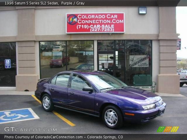 1996 Saturn S Series SL2 Sedan in Purple