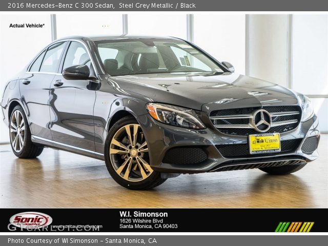 2016 Mercedes-Benz C 300 Sedan in Steel Grey Metallic