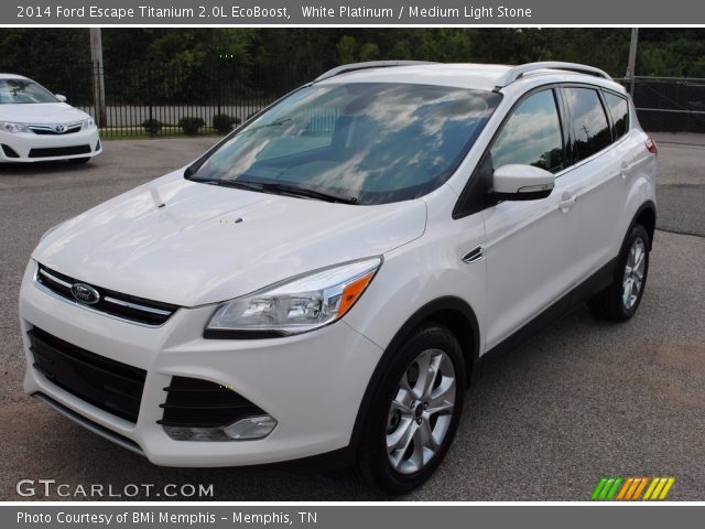 2014 Ford Escape Titanium 2.0L EcoBoost in White Platinum