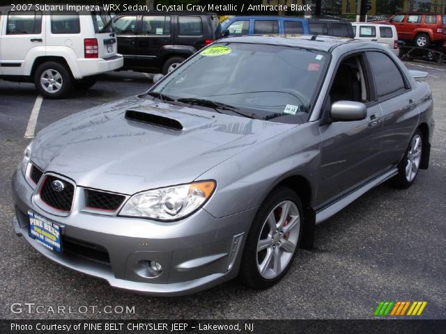 2007 Subaru Impreza WRX Sedan in Crystal Gray Metallic
