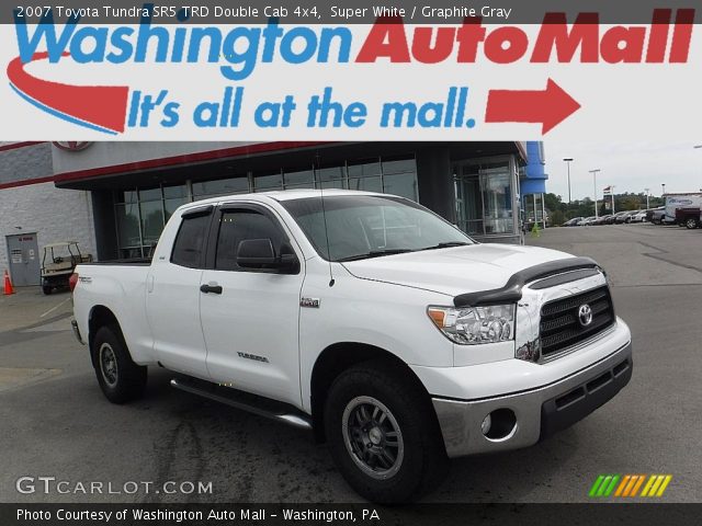 2007 Toyota Tundra SR5 TRD Double Cab 4x4 in Super White