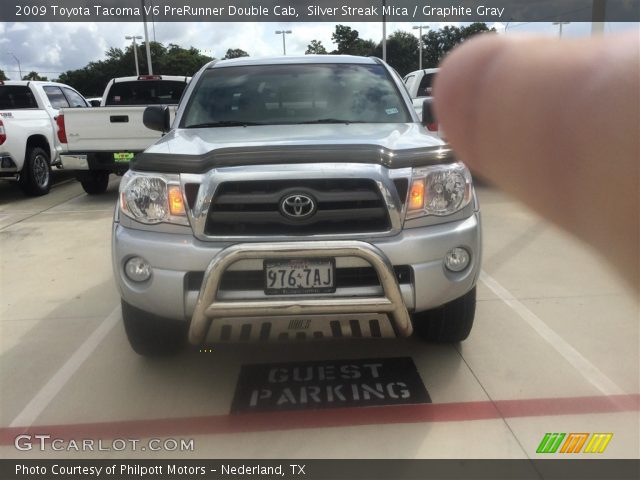 2009 Toyota Tacoma V6 PreRunner Double Cab in Silver Streak Mica